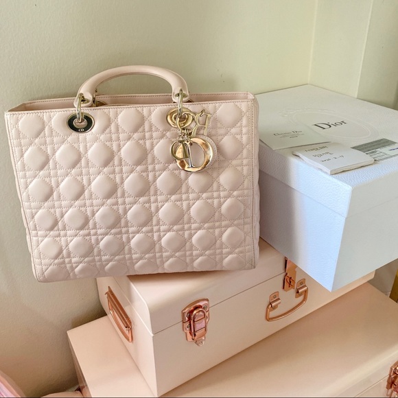Dior lady bag Large size (Authentic) - Picture 6 of 8
